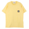 STONE ISLAND ティーンエイジャー パッチポケット Tシャツ イエロー 761620347 V0030 32329150 [P]