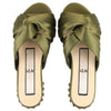 N°21 Satin Flat Mule Khaki N218E8702 00010602 29384082 [P]