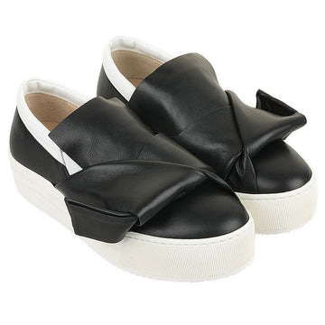 N°21 Leather Bow Sneakers N218E8006 00020999 29384078