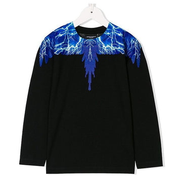 MARCELO BURLON ボルトウィング ロングスリーブ Tシャツ 11410010 B010 29383993
