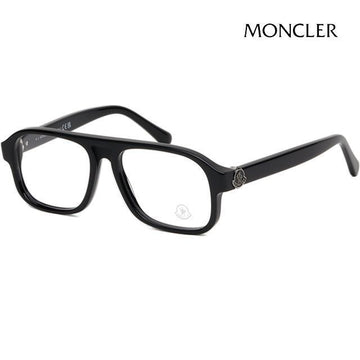 MONCLER Brille ML5198 001 Schwarz Rechteckig Aviator Stil 125831645