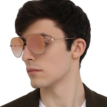 MONCLER ミンクレール サングラス ML0168 34T ミラー ボーイング ビッグサイズ 65871706