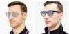 MONCLER ミラークリアフレームサングラス ML0086 26U フラット 65871703 [P]