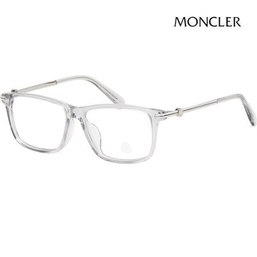 Moncler Eyeglass Frame ML5205F 020 Square Asian Fit Transparent Fashion Horn Rim 118696977