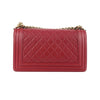 CHANEL Ramskin Boy Bag Medium Gold 34824K-5 133591750 [P]