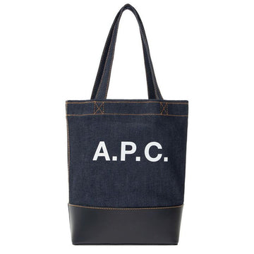 APC Logo Denim Axel Small Shopper Bag M61568 IAK 43803978