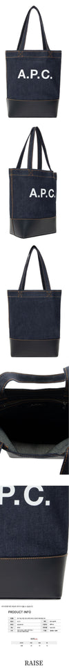 APC Logo Denim Axel Kleine Shopper-Tasche M61568 IAK 43803944 [P]