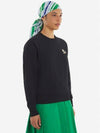 Maison Kitsune Dress Fox Patch Adjusted Sweatshirt 133043017 [P]