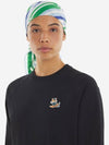 Maison Kitsune Dress Fox Patch Adjusted Sweatshirt 133043017 [P]