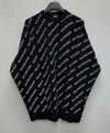 Balenciaga All Over Logo Cashmere Knit (100 105) 133624717 [P]