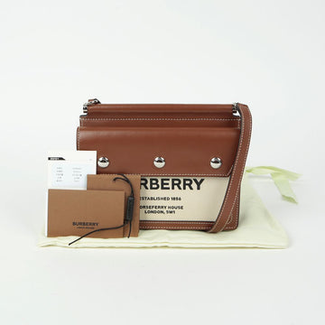 BURBERRY ホスペリ タイトル ポケット ショルダークロスバック 8014611 133540533