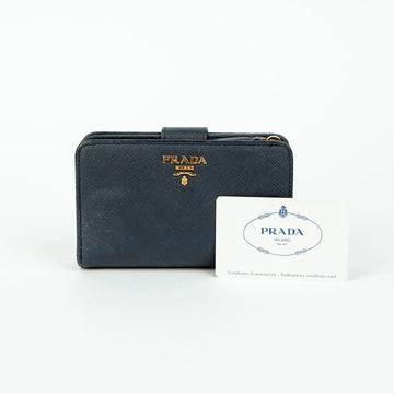 PRADA 1ML225 Geldbörse mit Metall-Logo 133583742