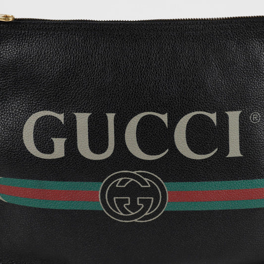 GUCCI ロゴプリントポートフォリオクランチ 500981 133366104 [P]