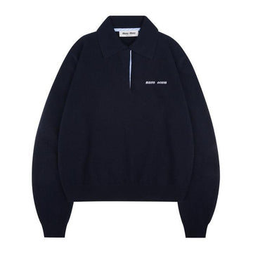 MIU MIU キャッシュミア ポロ セーター MMLA20 15Z1 F0008 133638708