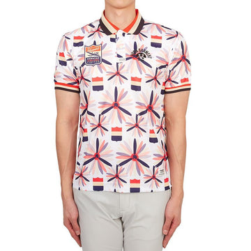 HORN GARMENT Golfbekleidung Herren Polo Kurzarmshirt HVM 3A AP01 BEIGE 63895030