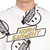 HORN GARMENT ゴルフウェア メンズ 半袖Tシャツ HVM 3A AA06 ホワイト 57650766 [P]