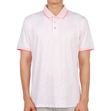 GFORE Golfbekleidung Herren Poloshirt Kurzarm G4MS23K061 BLUSH 54371621