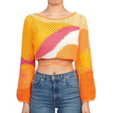 House of Sunny Women's Cropped Knit VOL2110 MULTI 63611260