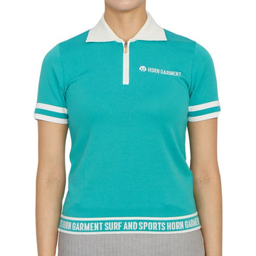 HORN GARMENT Golfbekleidung Damen Polo T-Shirt HCW 3A AB03 MINT 58680495