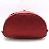 Prada 1BZ032 Red Fabric Pocono Nylon Silver Triangle Logo Backpack 133652115 [P]