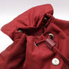 Prada 1BZ032 Red Fabric Pocono Nylon Silver Triangle Logo Backpack 133652115 [P]