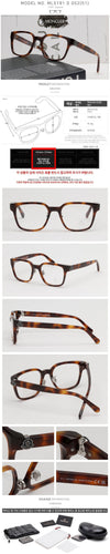 Moncler Eyeglasses Frame ML5191D Square Acetate Asian Fit 123515755 [P]