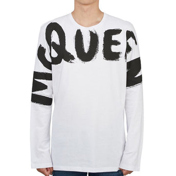 ALEXANDER MCQUEEN メンズ ロングスリーブ Tシャツ 664426 QTZ89 0900 34037076