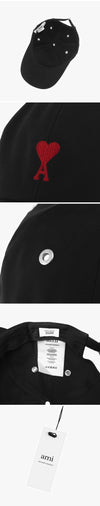 AMI Unisex Baseball Cap BFUCP006 AW0041 001 76317930 [P]