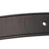 Gucci Black Leather Gold Double G Torchon Buckle Slim Women's Belt 70 / 524103 133652755 [P]