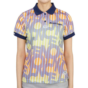 HORN GARMENT Golfbekleidung Damen Kurzarm T-Shirt HCW 2A AP09 ORANGE 31445878