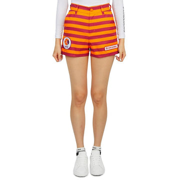 HORN GARMENT Golfbekleidung Damen Shorts HCW 2A AT83 ORANGE X PURPLE 35794262