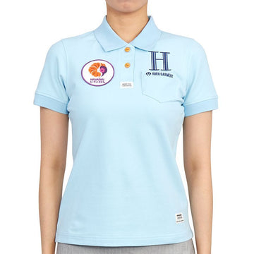 HORN GARMENT Golfmode Damen Kurzarm T-Shirt HCW 2A AP87 SAX 35567196