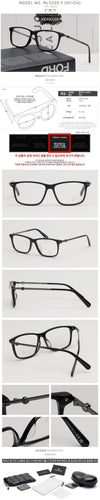 Moncler Eyeglasses Frame ML5205F Luxury Square Horn Rim Fashion Asian Fit 123515743 [P]