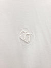 JUUN.J Weiße Stickerei Lose T-Shirt 133655016 [P]