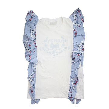 Fendi Kids Check Frill Top 8 Years 133657015