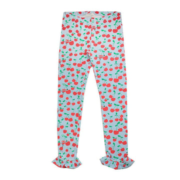 Fendi Kids Cherry Print Stretch Pants 8 Years 133658061