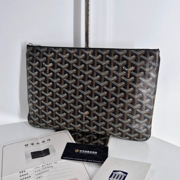 GOYARD Sena Clutch MM Schwarz 133701697