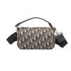 Dior Beige Black Oblique Jacquard Roller Mini Messenger 2WAY / 1ESPO219YKY 133930265 [P]