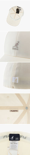 Kangol 8650BC WHITE Flexfit Wool Cap 144767882 [P]