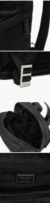 Prada 2VZ104 2DMG F0002 Re-Nylon Triangle Logo Backpack 145682867 [P]