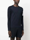 THOM BROWNE Baumwolle 4 Bar Langarm-T-Shirt MJS245A 07323 415 133044922 [P]