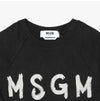 MSGM Gebürstetes Logo Damen Sweatshirt 3741MDM513G 247799 99 144594060 [P]