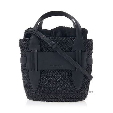 Helen Kaminski Braided Small Tote Bag in Charcoal Black SS25 134048945 [P]
