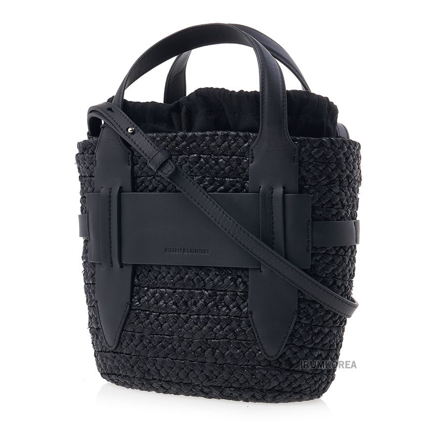 Helen Kaminski Braid Small Tote Bag Charcoal Black SS25 134048945