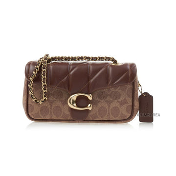 COACH タビ キルティング ショルダーバッグ SS25 134049009