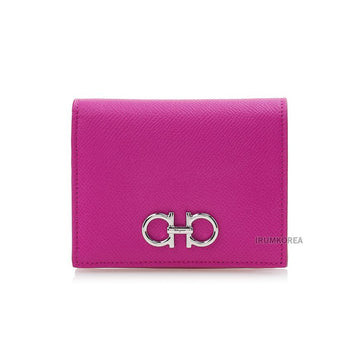 Salvatore Ferragamo 22 D780 CHERISE PINK 0779136 SS25 Women's Gancini Wallet 134049193