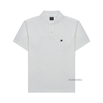 NEEDLES Weiße Poloshirt aus Polyester für Herren 134049485