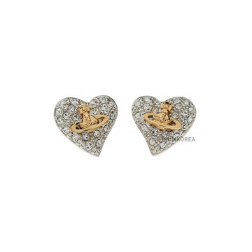 VIVIENNE WESTWOOD ダイヤモンドハートイヤリング SS25 134050202
