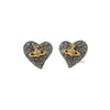 VIVIENNE WESTWOOD Damen Diamant Herz Ohrringe 134050359 [P]