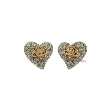 VIVIENNE WESTWOOD Damen-Diamant-Herz-Ohrringe 134050386